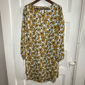 Le Lis Floral Print Silky Slip Dress